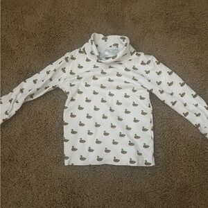 3T Little English Mallard Duck Turtleneck